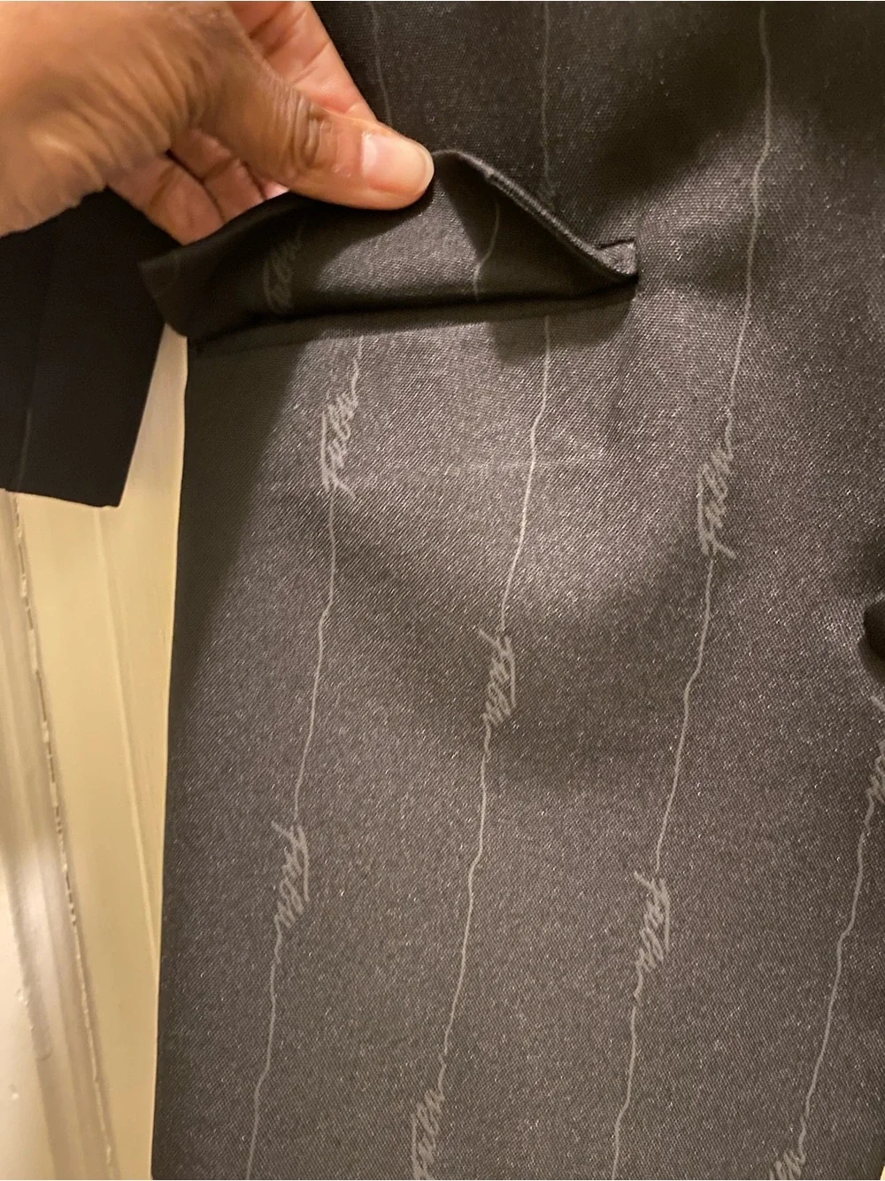 Pinstripe Young Boys Suit